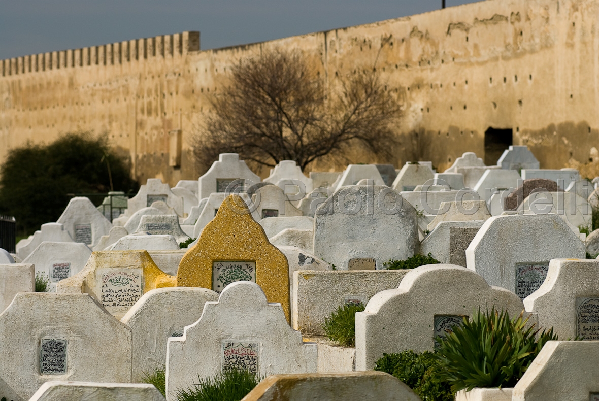 Muslim cemetery, Fes, Morocco
 (cod:Morocco 56)